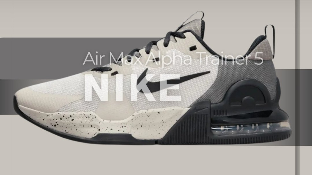 Nike Air Max Alpha Trainer 5 patike za teretanu u svetloj boji sa Air Max amortizacijom