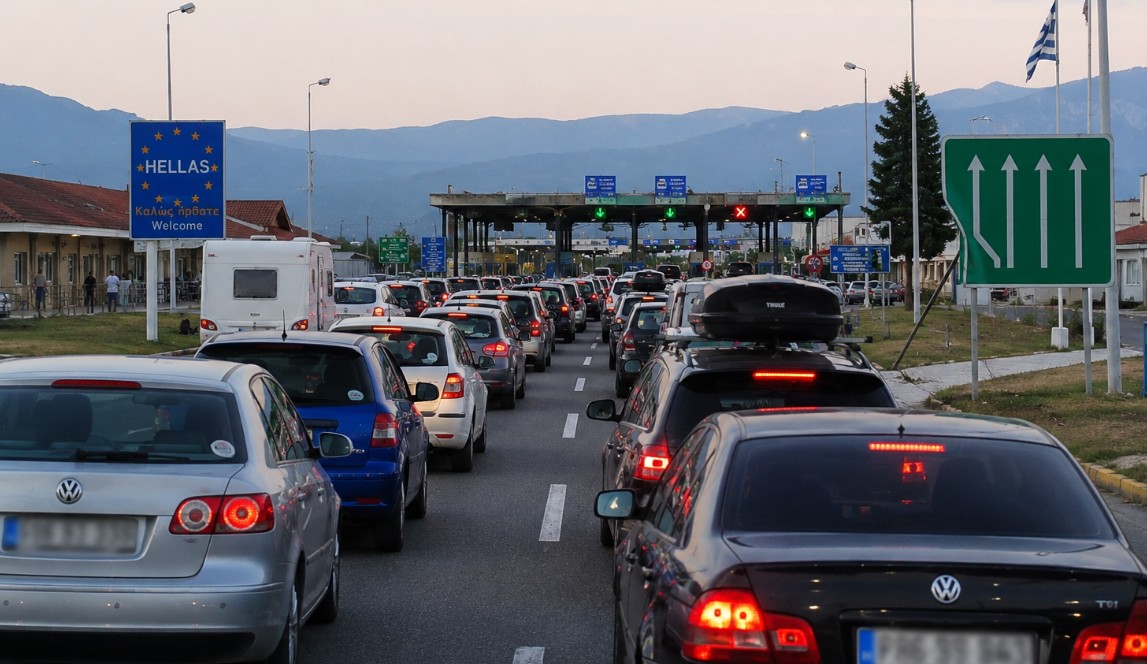 Gužva na graničnom prelazu