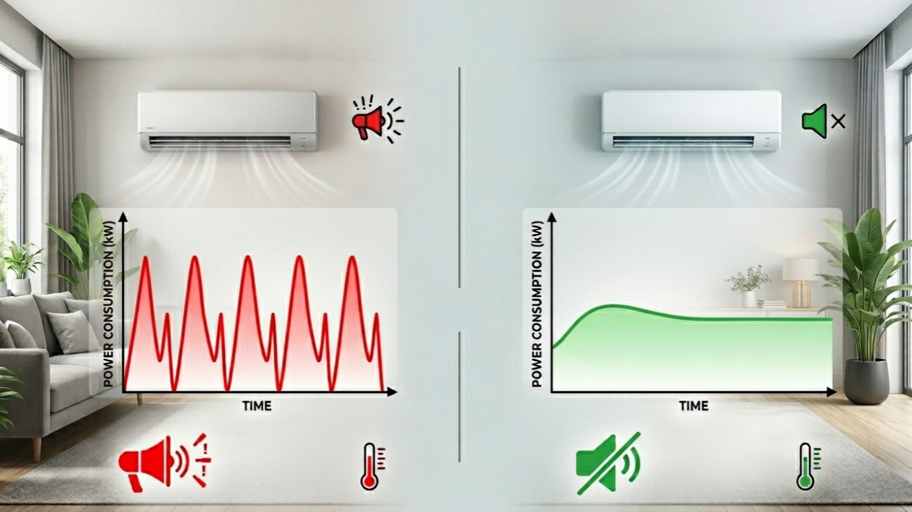 Razlika između Inverter i On-Off modela